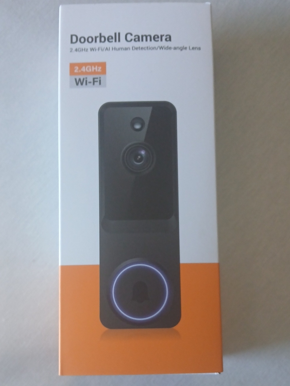 Doorbell Camera - Black - Wi‑Fi Smart Video Doorbell